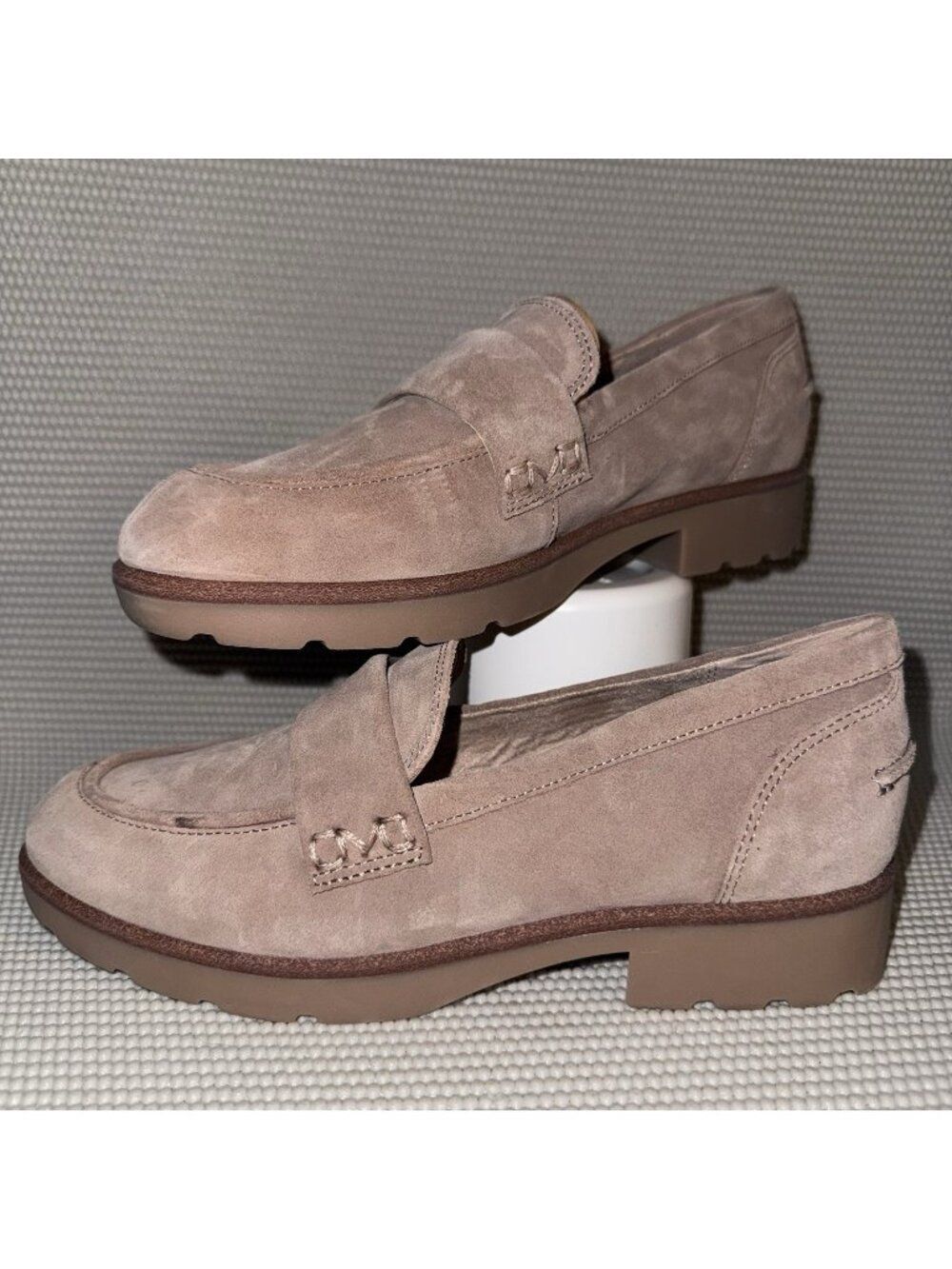 Vionic Cleo Loafer Beige Leather Buisness Comfort Casual Loafer Women’s Size 7